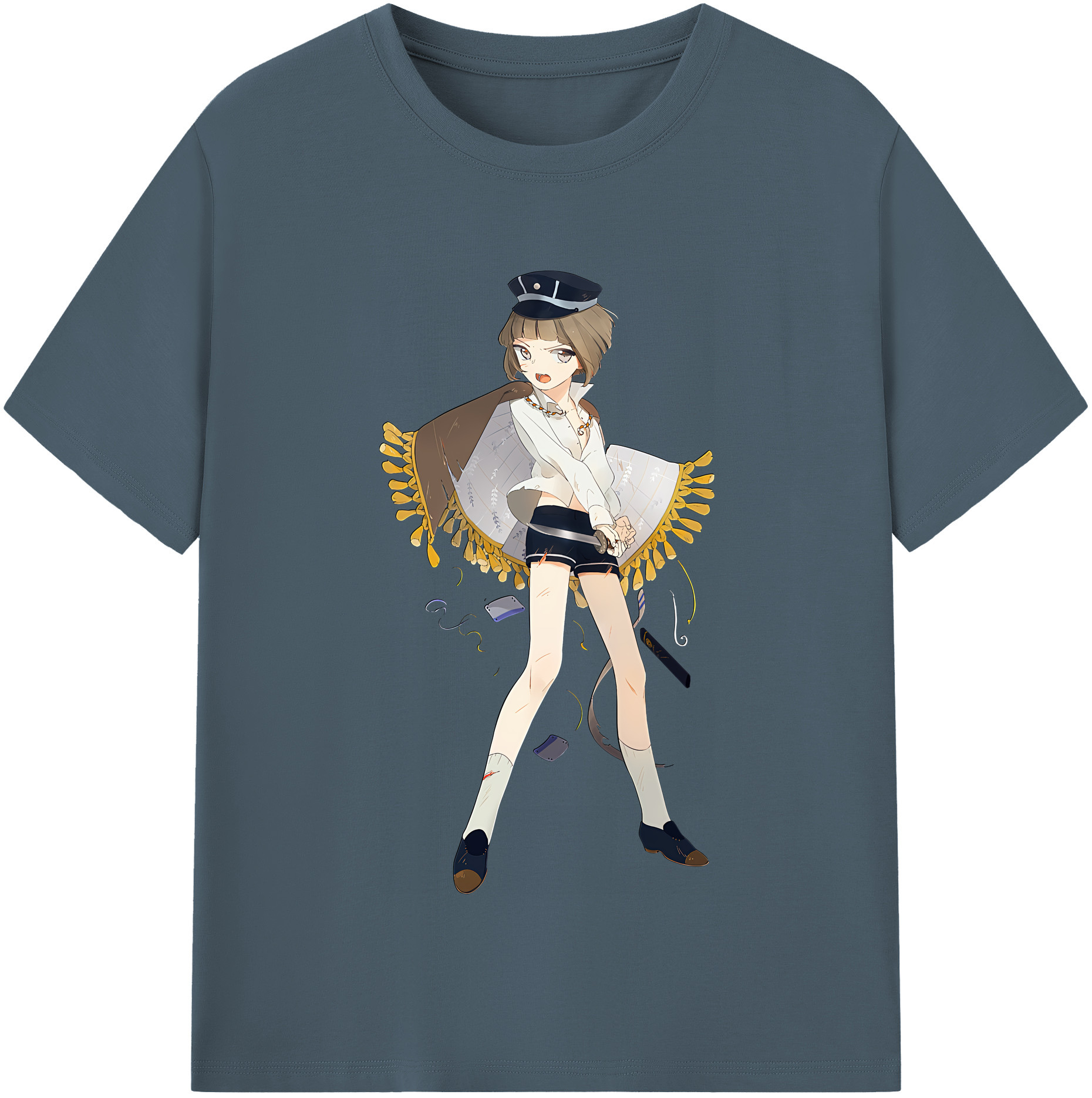 （画像用） 刀剣乱舞 Touken Ranbu 綿100％半袖Tシャツ（フロントプリント）